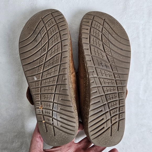 Earth Origins Jordie Brown Suede Slip-On Clog Shoes Comfort Mule Size 7 - Picture 8 of 11